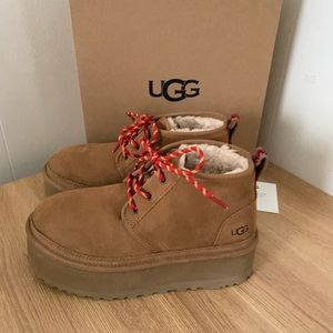UGG Neumel Heritage Platform - 8 (never worn)